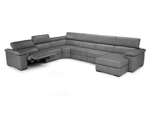 Solare B817 Fabric Power Reclining Sectional (Made to order fabrics)