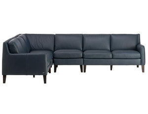 Quiete C009 Top Grain Leather Sectional (Made to order leathers)