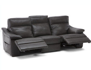 Pazienza C012 Power Headrest - Power Reclining Sofa (100% Top Grain Leather)
