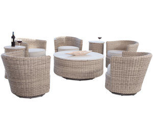 Paradise Bay Outdoor Five Piece Chat Set (Made to order fabrics)