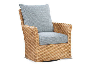 Lanai Breeze Swivel Chair (Made to order fabrics and finishes)