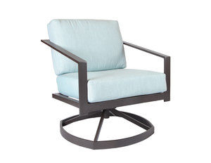 Capstone Cushion Swivel Lounge Chair (Made to order fabrics)
