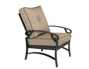 Monterey Cushion Lounge Chair (Made to order fabrics and finishes)