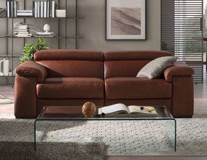 Solare B817 Top Grain Leather Sofa (Made to order leathers)