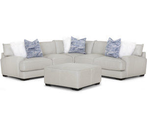 Luca 909 Stationary Sectional with Wireless Charging