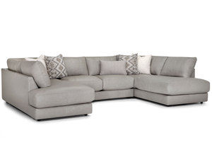Luna 900 Leather Stationary Sectional