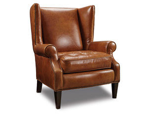 George Leather Club Chair