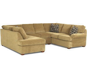 Troupe T Seat Stationary Sectional (Made to order fabrics)