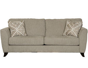 Alyssa 86&quot; Sofa (Includes Pillows) - Pebble Fabric