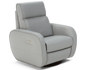 Altruista C177 Leather Power Headrest - Power Lumbar - Power Swivel Recliner -Made to order leathers