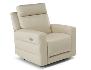 Benevolo C121 Power Recliner w/ Adjustable Headrest (100% Top Grain Leather)
