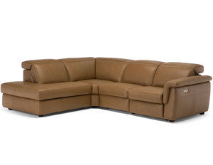 Curioso C107 Top Grain Leather Power Reclining Sectional (Made to order leathers)