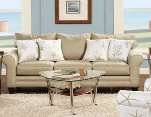 Vibrant Linen 88&quot; Sofa