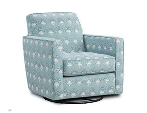 Chantilly Mist Swivel Glider Chair
