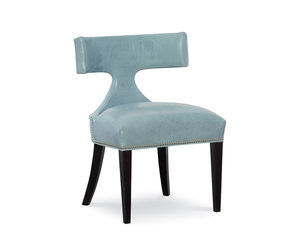 Rhea Leather Dining Side Chair (Made to order leathers)