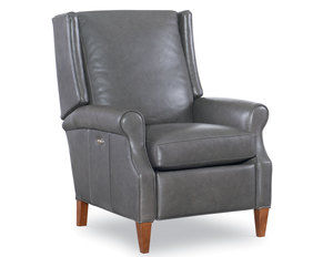 Wesley High Leg Leather Recliner (Made to order leathers)