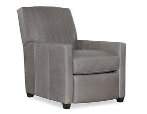Malcolm Pushback Recliner - Power Recline Available (Made to Order Leathers) Features Channel Back
