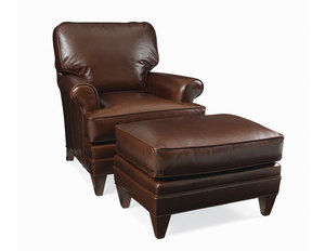 Klein Leather Club Chair (Made to Order Leathers)