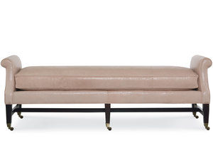 Beverly 73&quot; Leather Bench (Made to order leathers)