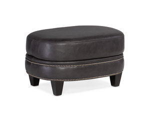Richardson Leather Ottoman (Made to order leathers)