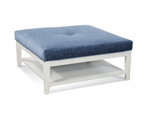 Hammond 38&quot; Square Ottoman (Made to order fabrics and finishes)