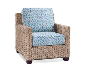 Monterey Rattan Chair (Made to order fabrics and finishes)