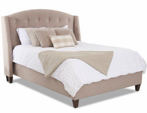 Harvard Queen or King Bed (Made to order fabrics)