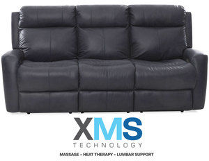 Brooks Reclining Sofa w/ Massage + Heat + Lumbar + Free Power Headrest (Made to order leathers)