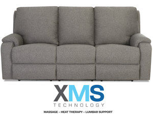 Podrick Reclining Sofa w/ XMS Heat, Massage and Lumbar + Free Power Headrest (Made to order fabrics)
