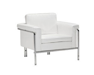 Singular Arm Chair White