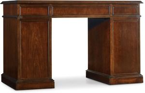 Cherry Knee-Hole Desk-Bow Front