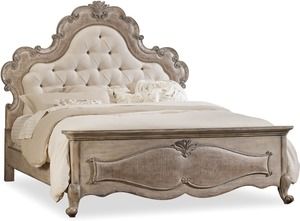 Chatelet King Upholstered Panel Bed (Headboard may be purchased separately)
