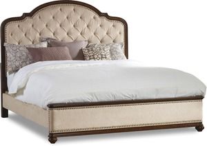 Leesburg Queen Upholstered Bed (Headboard may be used alone and is available)