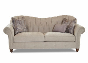 Shelby Stationary Sofa with Down Cushions (92&quot;) Made to order fabrics