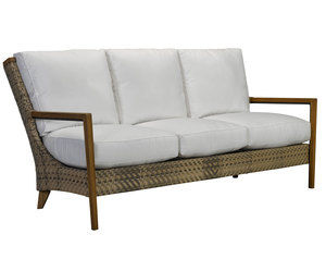 COTE D'AZUR Outdoor Teak Sofa (Made to order fabrics)