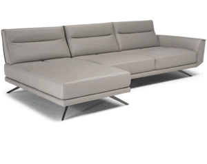 Sublime C138 Leather Sectional with Power Adjustable Backrest (made to order leathers)