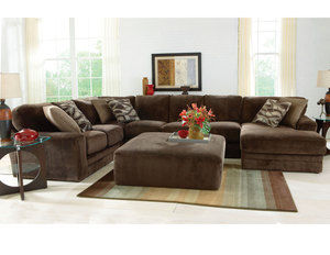 Everest 4377 Stationary Sectional (Choice of Colors)