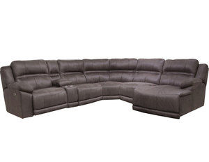 Braxton Power Headrest LayFlat Reclining Sectional - Choice of Colors and Configurations