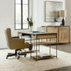 St. Armand:  home office - living - dining