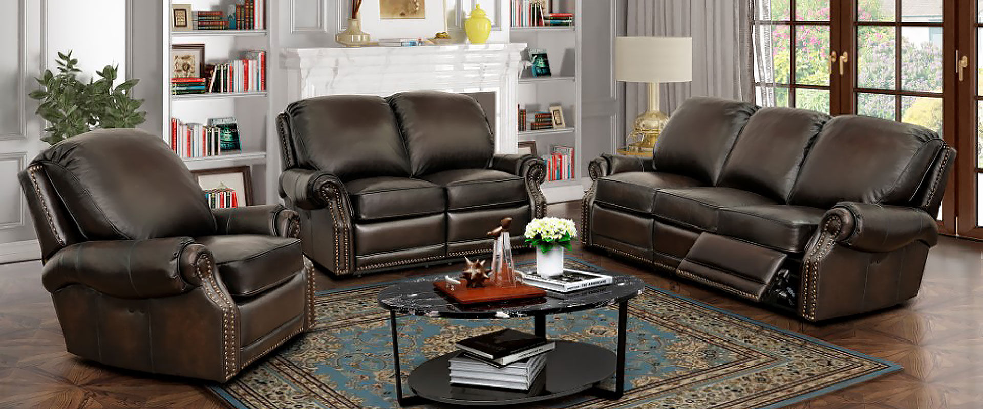 barcalounger reclining sectionals