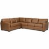 Flexsteel Leather Stationary Sectionals