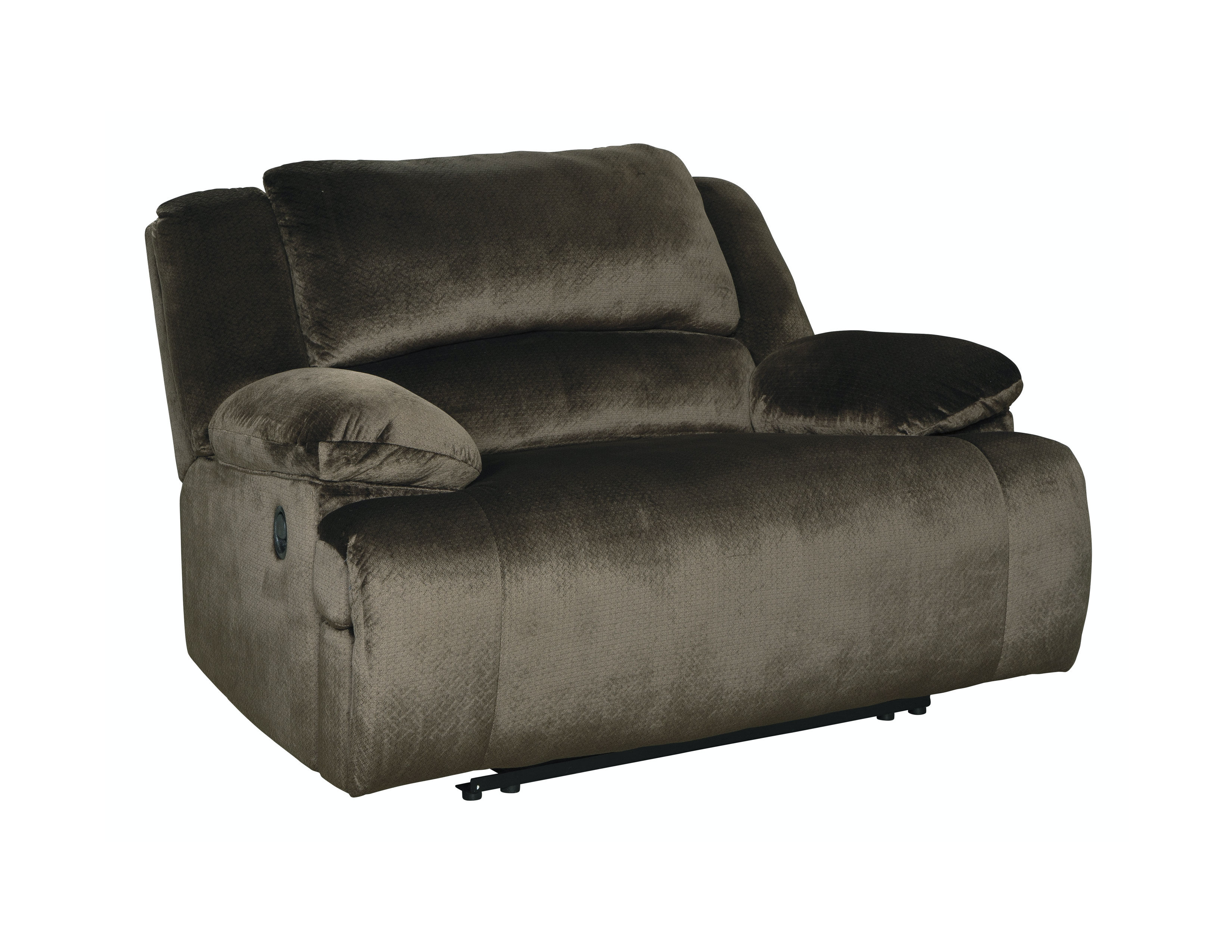 Clonmel Extra Wide Zero Wall Power Recliner in Chocolate | Sofas
