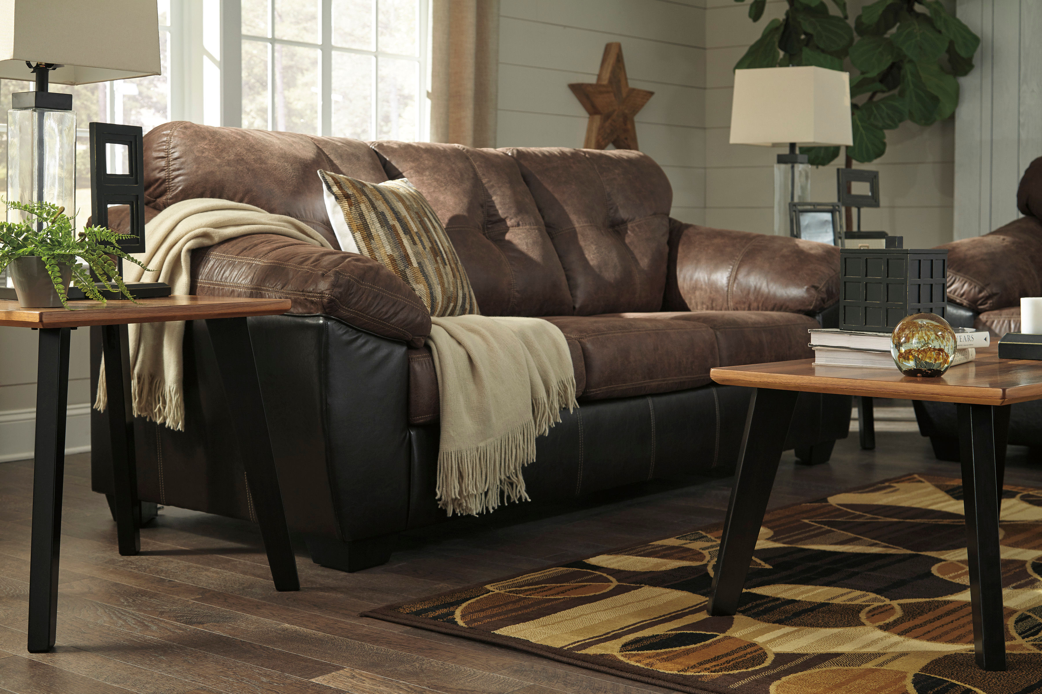 Gregale 91603 Two Tone Sofa Sofas and Sectionals