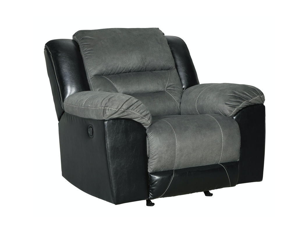 Earhart 29102 Dual Reclining Sofa in Slate Sofas and Sectionals