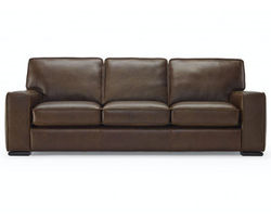 Vincenzo B858 Leather Stationary Sofa