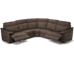 Pazienza C012 Power Headrest Power Leather Reclining Sectional