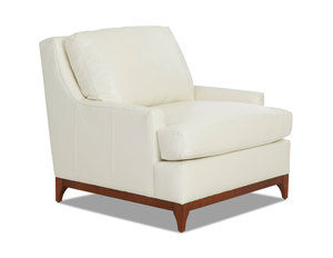 Luca Leather Chair (Made to order leathers)