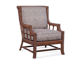 Lafayette 1007 Rattan Chair (Custom fabric and finish)