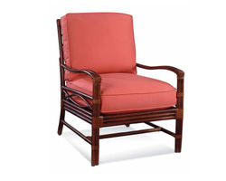 Manchester Rattan Chair (Custom fabric and finishes)