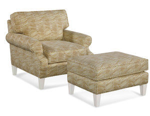 Grand Haven 714 Chair and Ottoman (Made to order fabrics and finishes)